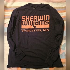 Sherwin-Wiĺliams CUSTOM Worcester MA Long Sleeve T-shirt